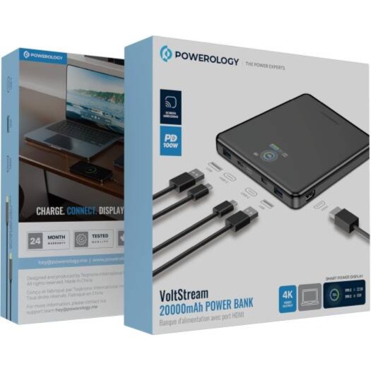 Powerology Voltstream Power Bank 20000Mah - Image 3