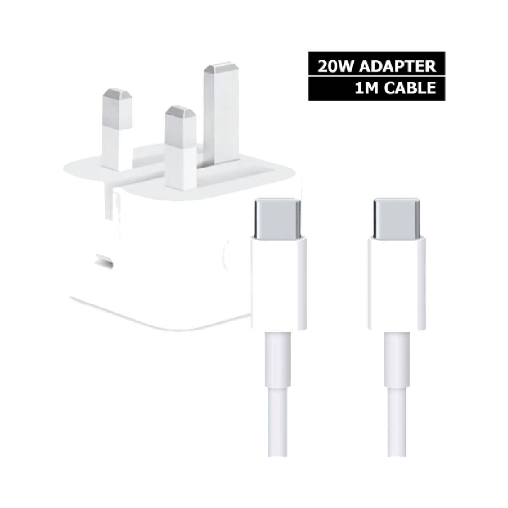 Apple 20W USB-C Power Adapter With USB-C Charge Cable 1M - Image 2