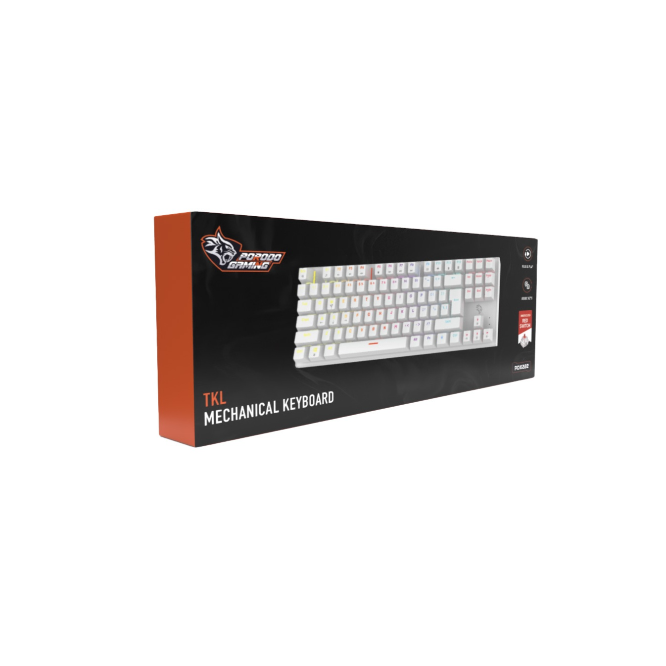 Porodo Gaming TKL Mechanical Keyboard PDX222 - Image 4