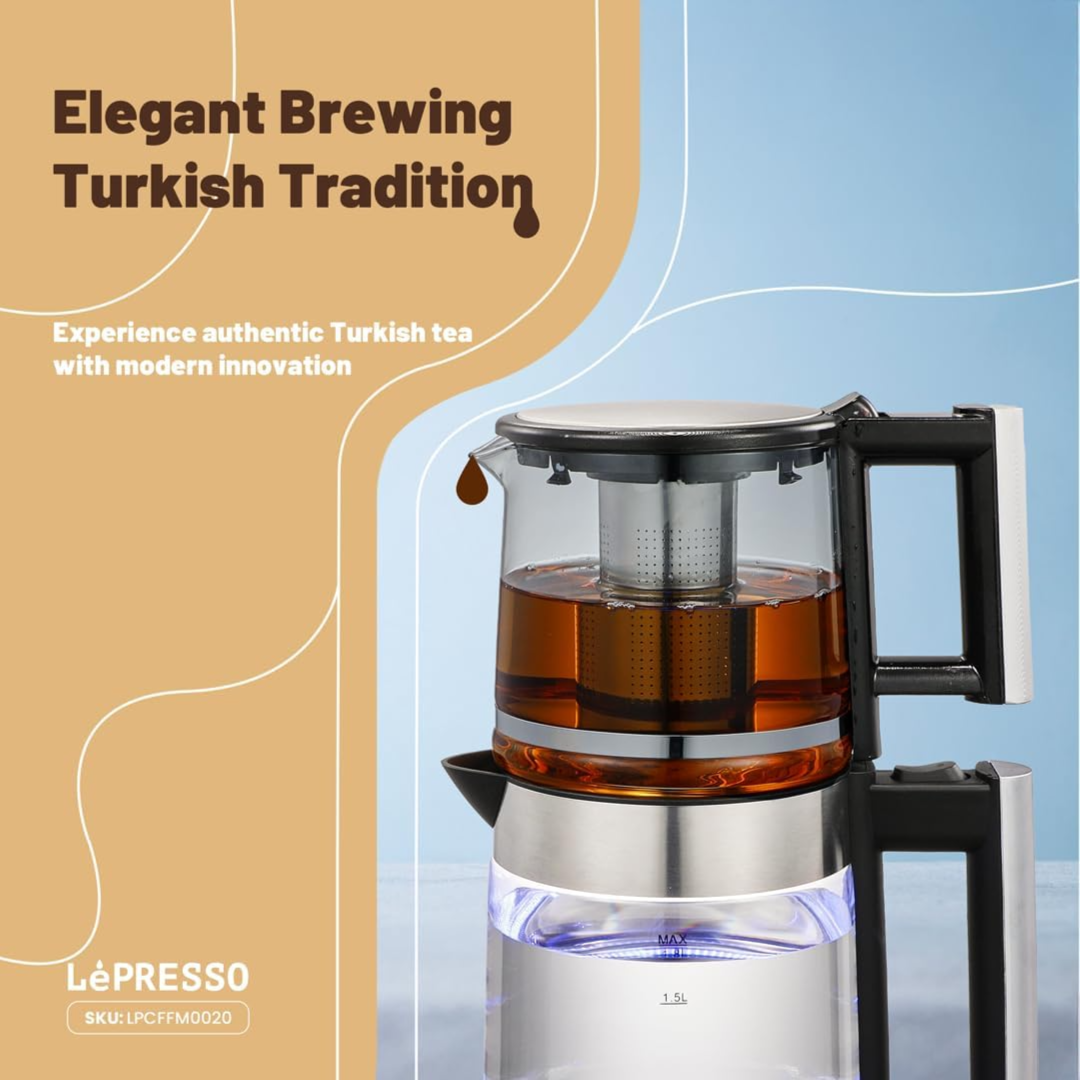 Lepresso ThermoBrew Turkish Tea Maker - Image 3