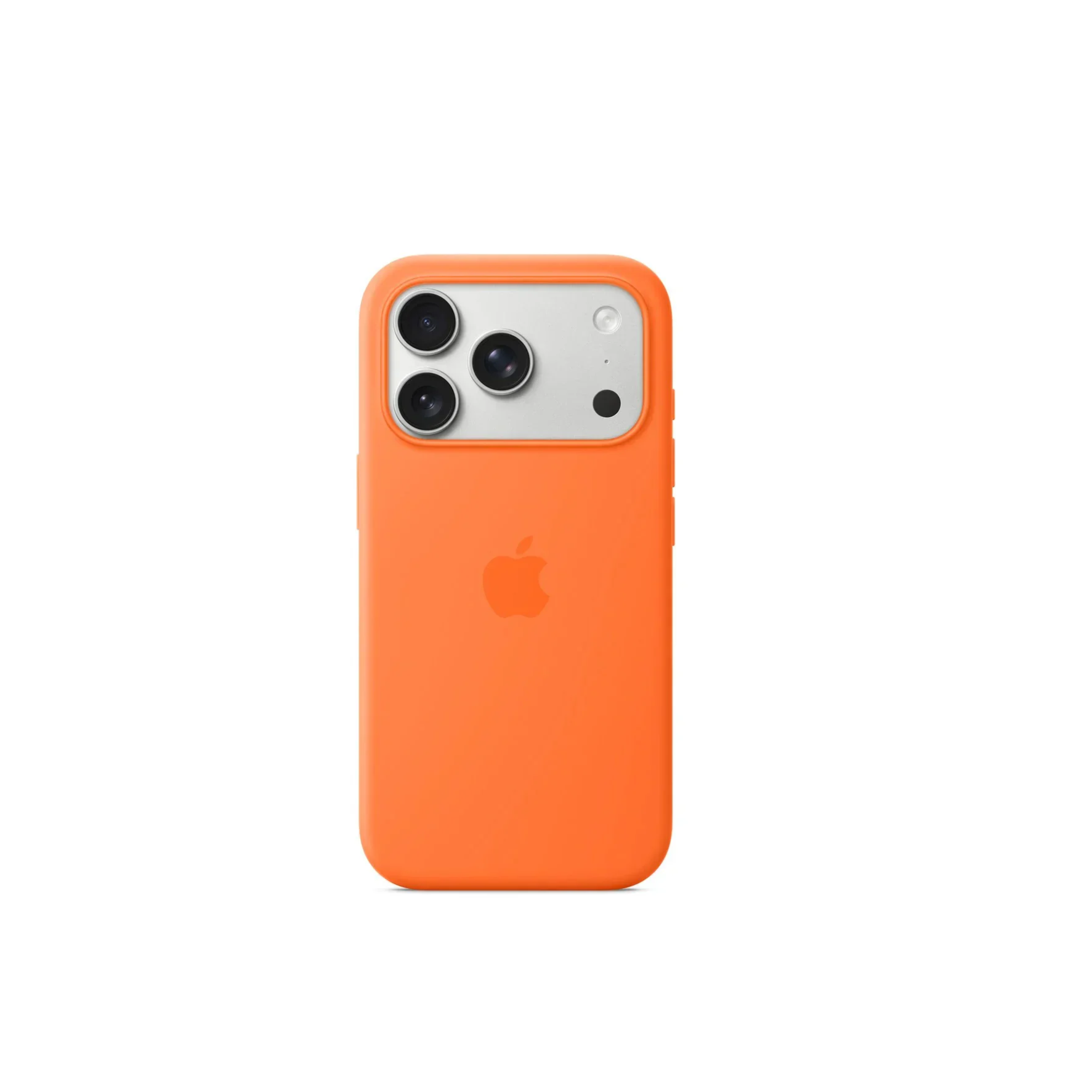 Apple iphone 17 Pro Silicon Case Orange