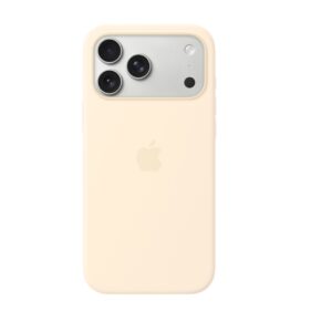Apple iPhone 17 Pro Max Silicone Case with MagSafe Beige
