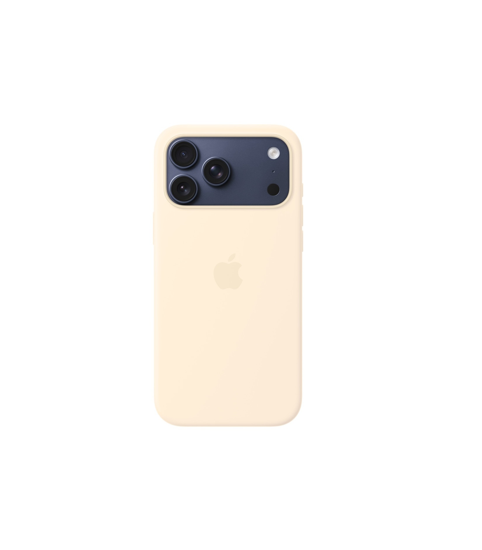 Apple iPhone 17 Pro Max Silicone Case with MagSafe Beige - Image 2