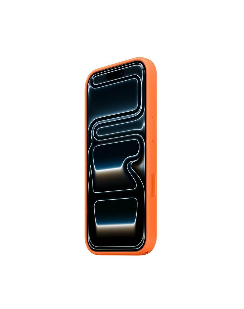 Apple iphone 17 Pro Silicon Case Orange - Image 2