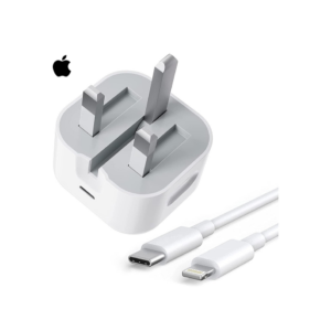 Apple 20W Power Adapter and USB-C to Lightning 1 Meter Charging Cable