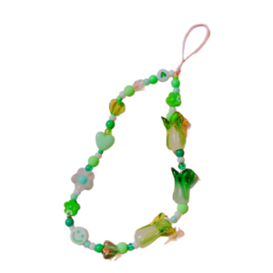 Silsila Phone Lanyard Strap Green