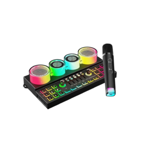 Porodo Soundtec Audiolink Multi-Platform Audio Mixer and Speaker