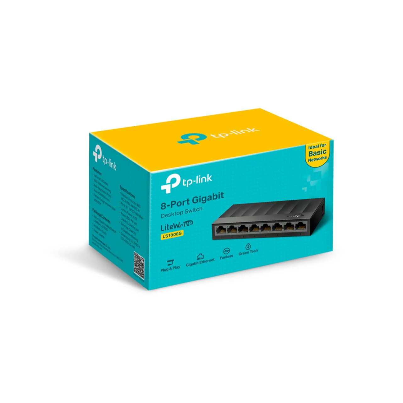 TP Link 8 Port Gigabit Desktop Switch SG1008D - Image 3