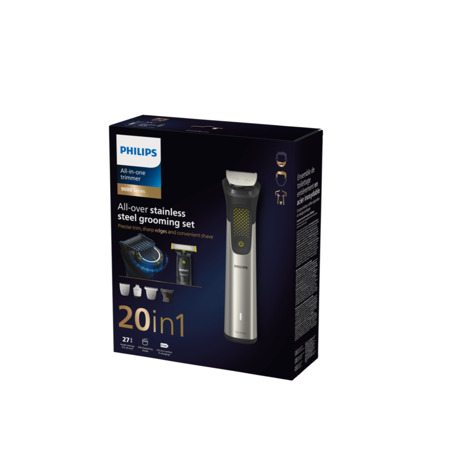 Philips 9000 Series Multi Purpose Grooming Set 20 in 1 MG9553/15 - Image 2