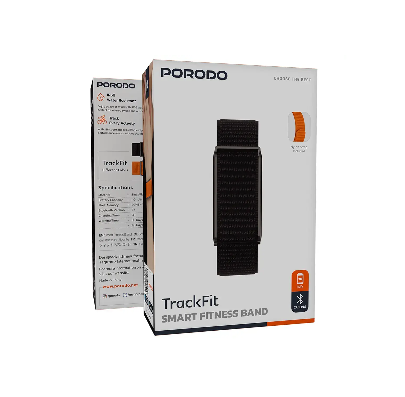 Porodo TrackFit Smart Fitness Band - Image 3